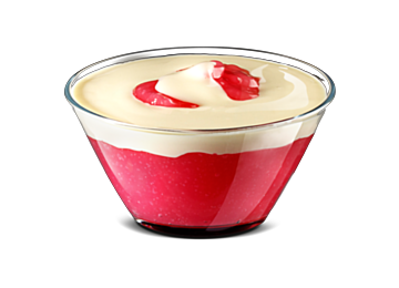 Rote Grütze mit Vanillesauce