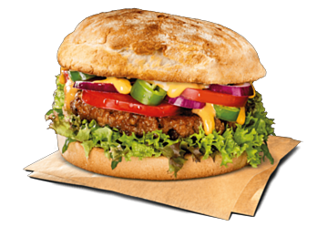 Green Chili Burger (veggie)