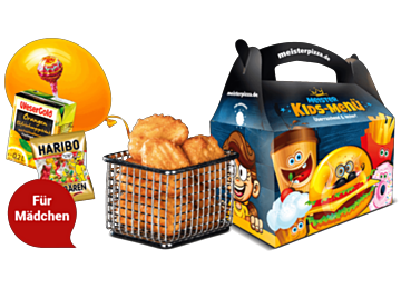 Nuggets Kids-Menü Girls