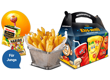 Crunchy Fries Kids-Menü Boys
